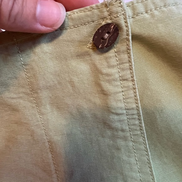 Sortif USA soft muted lime green wrap skirt for women size medium. - Picture 7 of 10